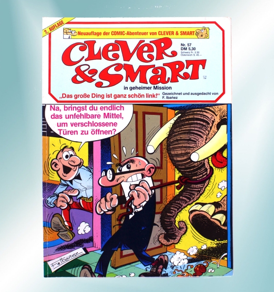 Clever & Smart in geheimer Mission Comic Album Nr. 57 (2. Auflage): Das große Ding ist ganz schön link!